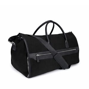 Brouk & Co. The Arden 2-in-1 Garment & Duffel Bag – Black – New With Tags